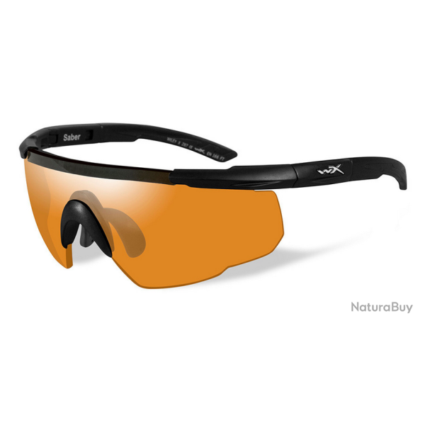 LUNETTE BALISTIQUE WILEY X SABER ADVANCED Orange