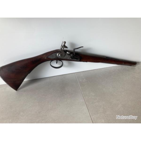 Fusil de voyage � silex