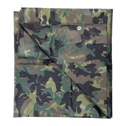B&acirc;che imperm&eacute;able 101 Inc Tarpaulin camouflage 4x5m