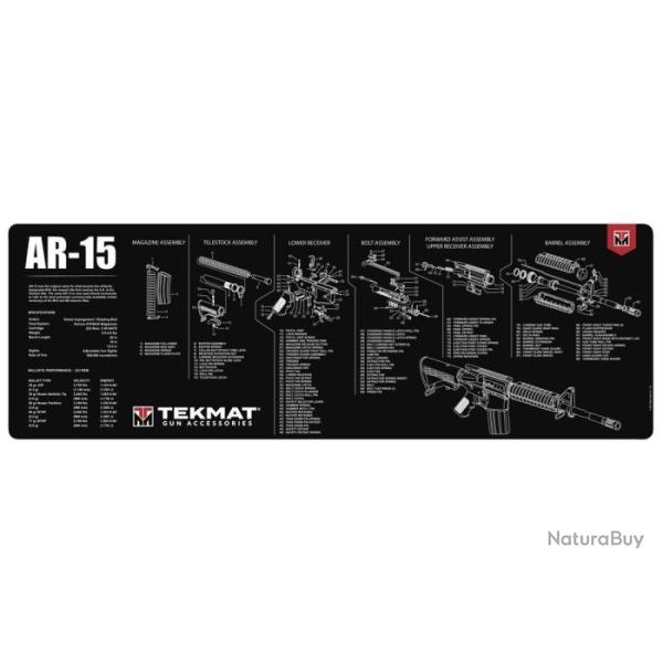 Tapis de d�montage Tekmat pour fusil AR-15