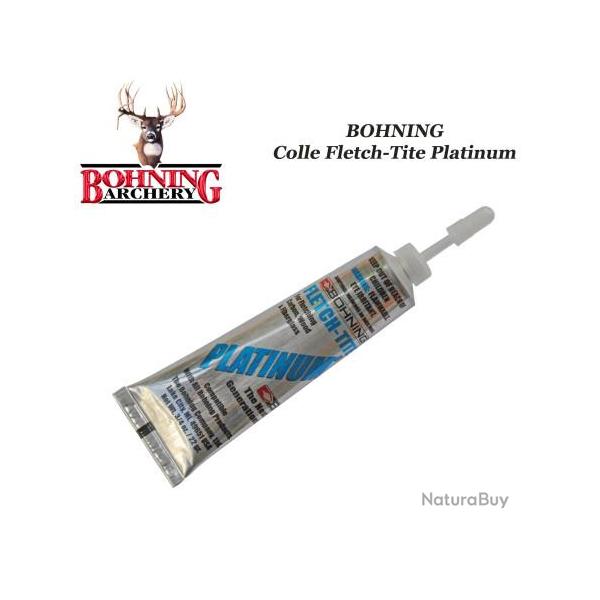 BOHNING Fletch-Tite Platinum Colle pour empenner vanes plastiques et plumes naturelles