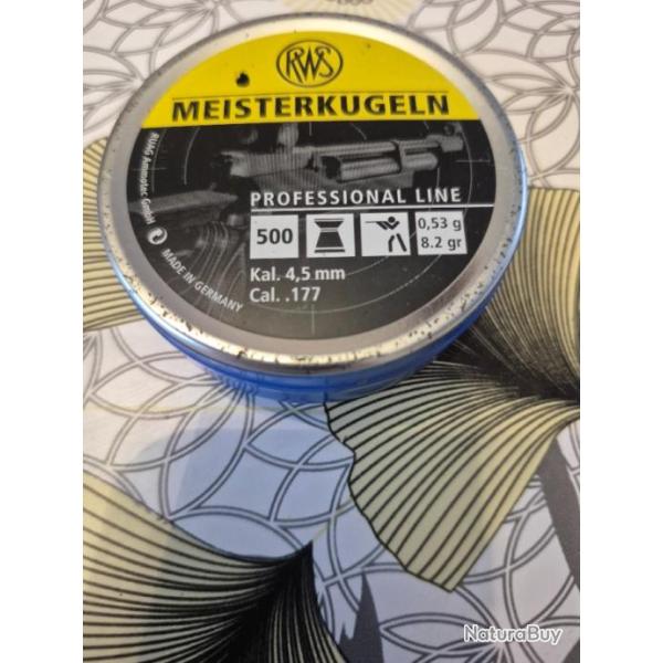 Plombs  Meisterkugeln 4,5 mm