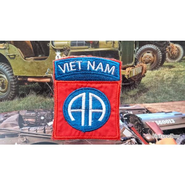 Vietnam War - Insigne Tissus de la 82� Airborne ( A coudre )