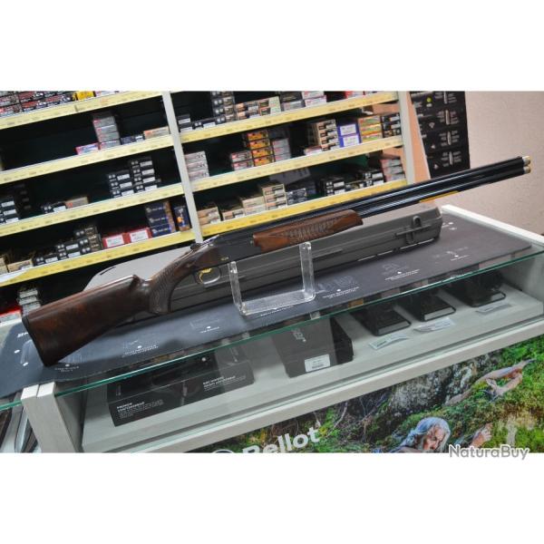 FUSIL SUPERPOSE BROWNING B725 SPORTER BLACK EDITION CALIBRE 12/76 CANON DE 76 CM ETAT PROCHE DU NEUF