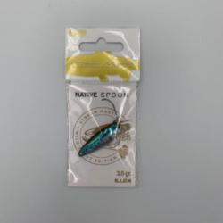 Cuill&egrave;re ondulante Illex Native spoon 3,5 gr bleu