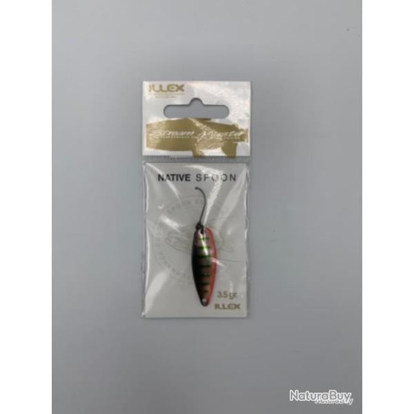 Cuill�re ondulante Illex Native spoon 3,5 gr gris