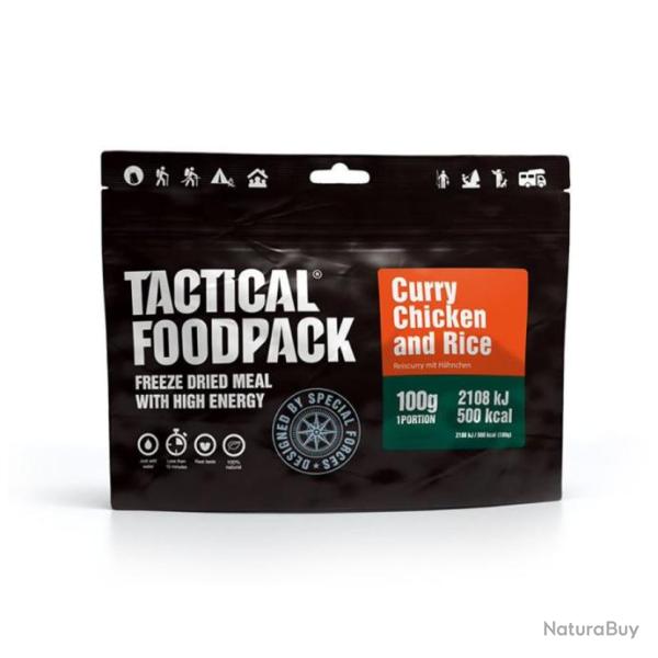 Ration de survie - Poulet au curry et riz | Tactical foodpack (0000 1632)