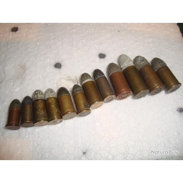 LOT DE CARTOUCHE GAUPILLAT DIVERS ET VARIE