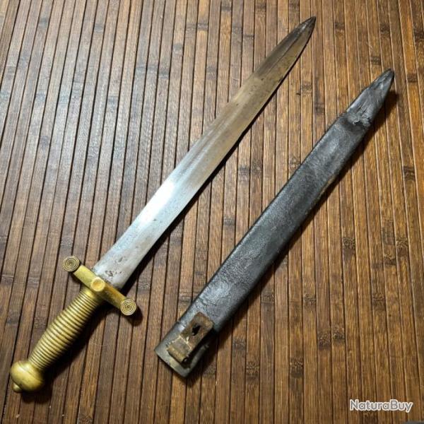 GLAIVE D'INFANTERIE MOD�LE 1831 MONARCHIE DE JUILLET.