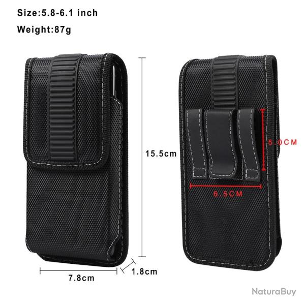 Coque Etui Ceinture Housse  AntiChoc pour Smartphone-E 20260729082523