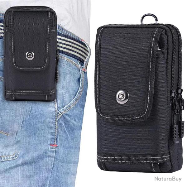 Coque Etui Ceinture Housse  AntiChoc pour Smartphone-P