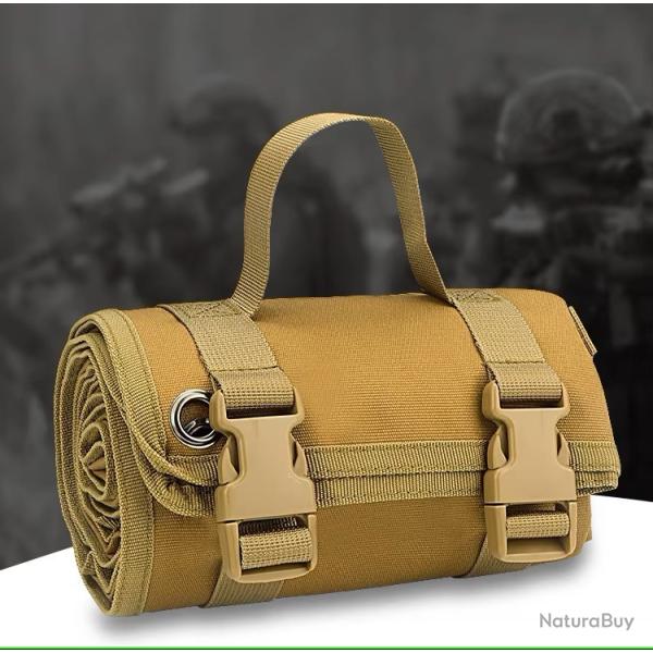 TAPIS DE TIR AVEC SYST�ME MOLLE - TAN - LIVRAISON GRATUITE