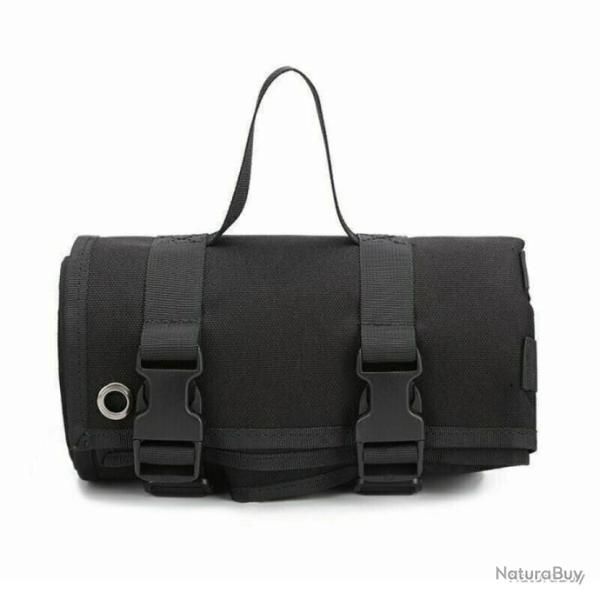 TAPIS DE TIR AVEC SYST�ME MOLLE - NOIR - LIVRAISON GRATUITE