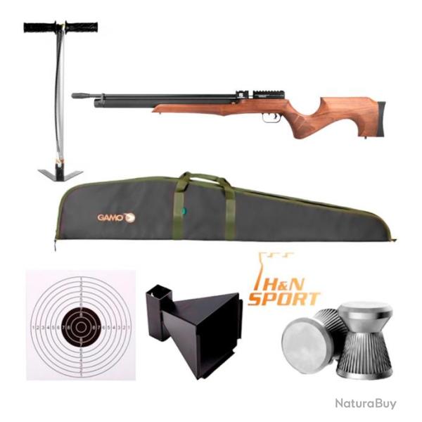 PACK-6 Carabine PCP  Reximex Lyra Wood  calibre 4,5 mm, 19,9 J.