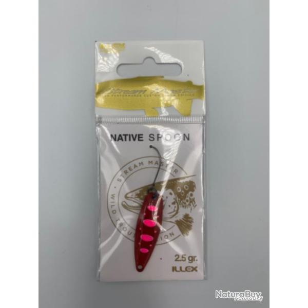 Cuiller Ondulante Illex Native Spoon 2,5g violet