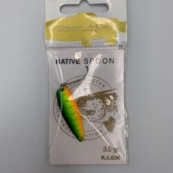 Cuiller Ondulante Illex Native Spoon - 3.5G Fire tiger