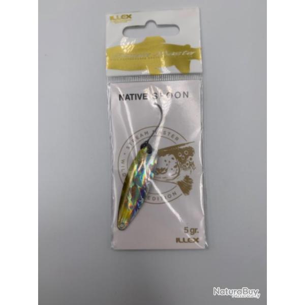 Cuiller Ondulante Illex Native Spoon 5g golde