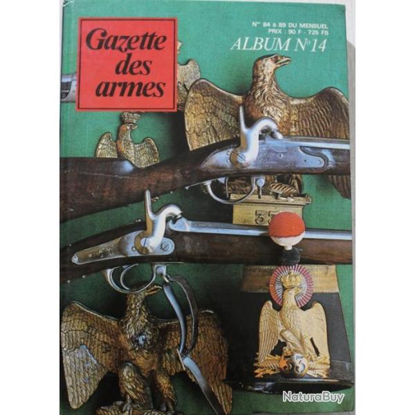 Album Gazette des Armes XIV avec couverture illustre : du No 84  89