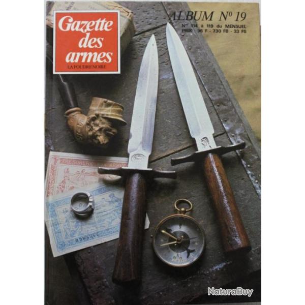 Album Gazette des Armes XIX avec couverture illustre : du No 114  119