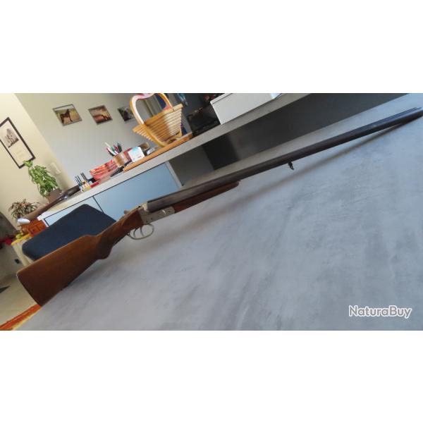 Fusil juxtapos� marque GAUCHER calibre 16