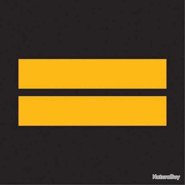 Grade Gendarmerie Mobile - Noir / Lieutenant