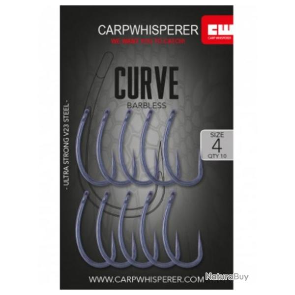 CARP WHISPERER HAME�ON CURVE CARP WHISPERER 4 Barbless