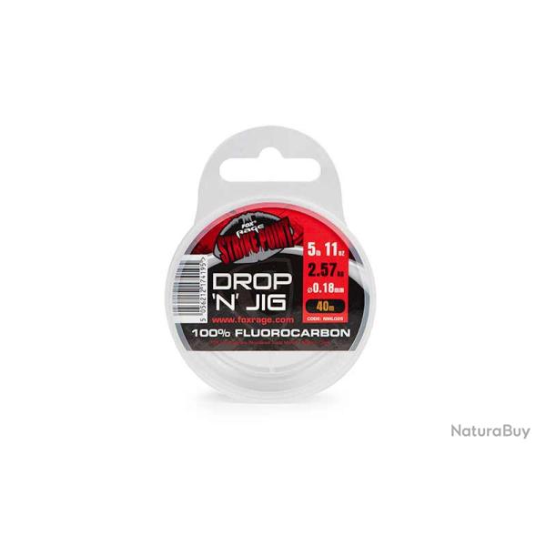 Fluorocarbone FOX RAGE Drop N Jig 40m 0.22mm