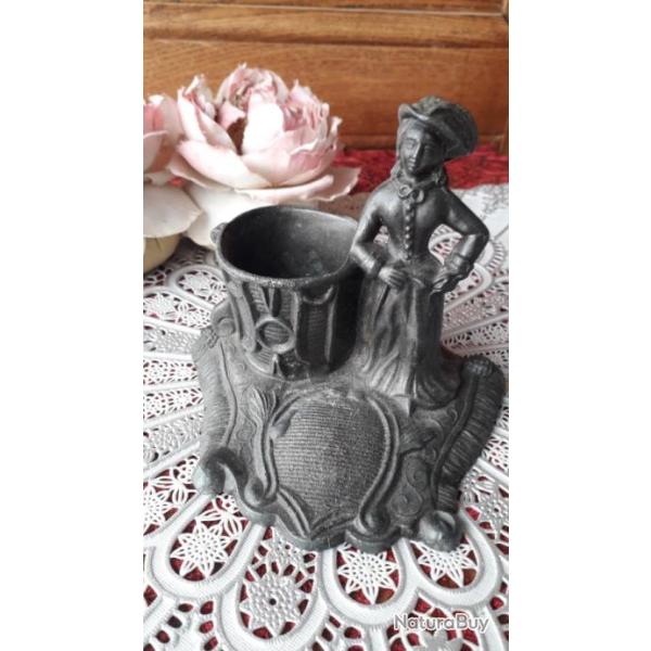 Ancien Porte-Allumettes Pyrog�ne 1900 R�gule Objets du Fumeur Collection Curiosit�