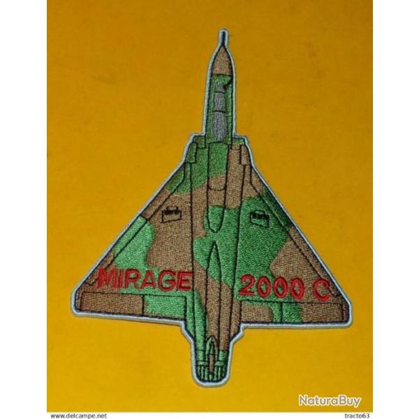 TISSU PATCH :� MIRAGE 2000 C� , HAUTEUR�15�CM , BON ETAT VOIR PHOTO . POUR TOUT RENSEIGNEMENT ME CON