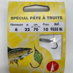 Hame&ccedil;ons mont&eacute;s VMC sp&eacute;cial p&acirc;te &agrave; truite n6