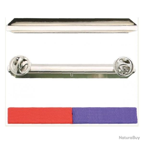 Barrette dixmude Dixmude - Argent / 2 places