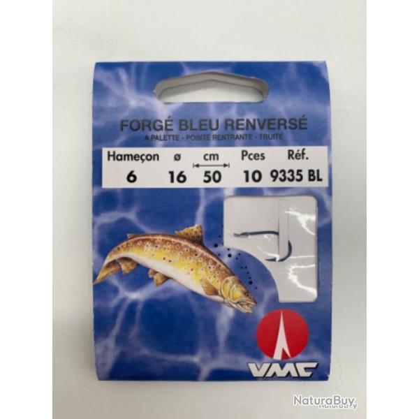 Hame�ons mont�s VMC sp�cial truite n6 0,16mm