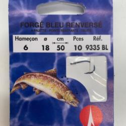 Hame&ccedil;ons mont&eacute;s VMC sp&eacute;cial truite n6 0,18mm