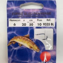 Hame&ccedil;ons mont&eacute;s VMC sp&eacute;cial truite n6 0,20mm