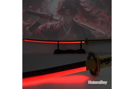 Katana Decorativa De Yoriichi Tsugikuni Kimetsu No Yaiba (103 Cm