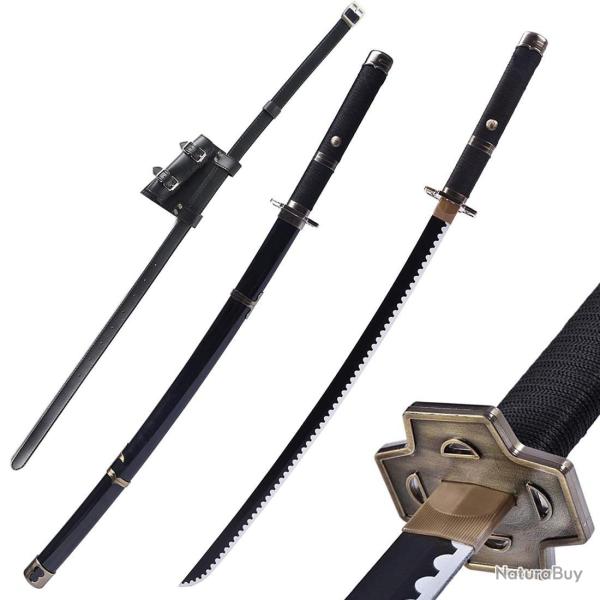 Pack Katana Cosplay Manga One Piece Yubashiri Roronoa Zoro + Ceinturon