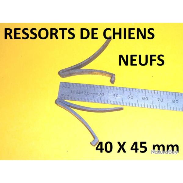 paire ressorts de chiens NEUFS fusil 40x45 mm juxtapos� hammerless - VENDU PAR JEPERCUTE (SZA987)