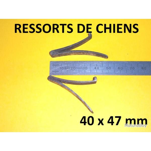 paire ressorts de chiens fusil 40x47 mm juxtapos� hammerless - VENDU PAR JEPERCUTE (SZA988)