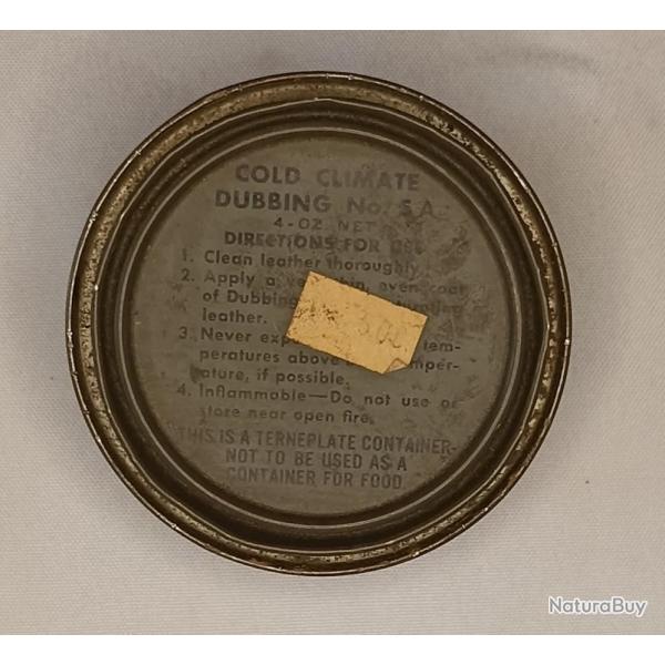 US ARMY Dubbing Cold graisse chaussures grand froid lot 6