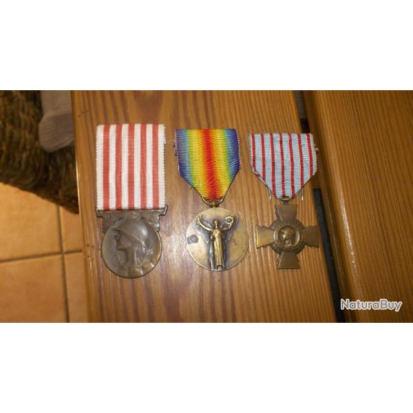 lot de trois d�co 14/18