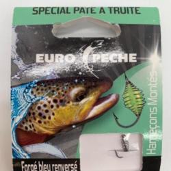 Hame&ccedil;ons mont&eacute;s europ&ecirc;che sp&eacute;cial p&acirc;te &agrave; truite n12 0,16mm
