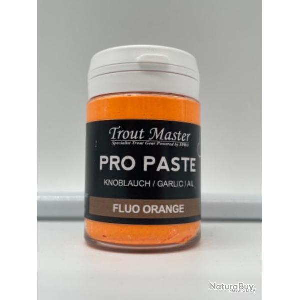 P�te � truite trout master pro paste fluo orange garlic