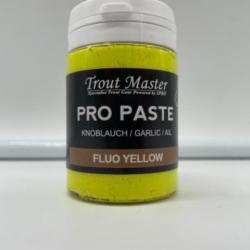 P&acirc;te &agrave; truite trout master pro paste Fluo Yellow garlic