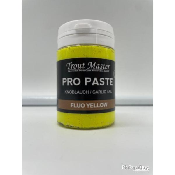 P�te � truite trout master pro paste Fluo Yellow garlic