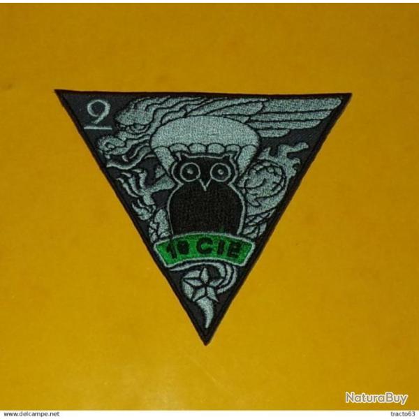 TISSU PATCH : LEGION 2�me�REGIMENT ETRANGER DE PARACHUTISTES� 1� COMPAGNIE��, DIAMETRE 9�CM , BON ET