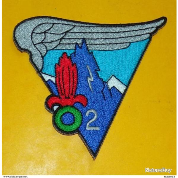 TISSU PATCH : LEGION 2�me�REGIMENT ETRANGER DE PARACHUTISTES� 2� COMPAGNIE��, DIAMETRE 9�CM , BON ET