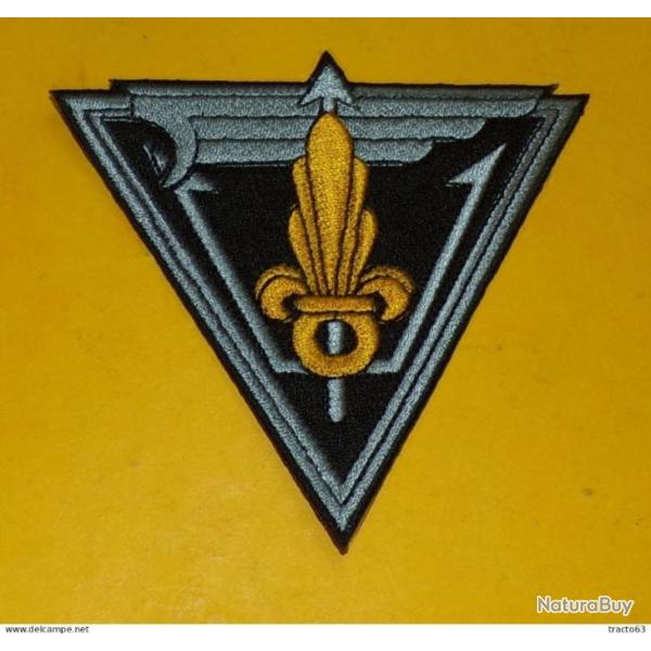 TISSU PATCH : LEGION 2�me�REGIMENT ETRANGER DE PARACHUTISTES� 3� COMPAGNIE��, DIAMETRE 9�CM , BON ET