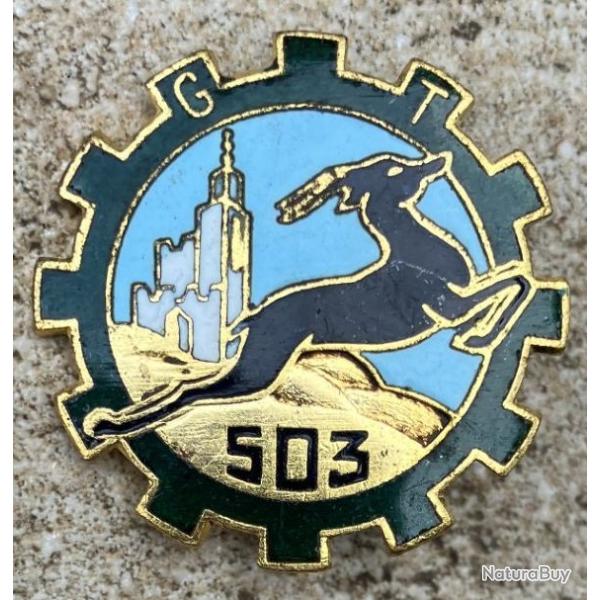 503� G.T, avec sigle, �mail, dos guilloch�(b)