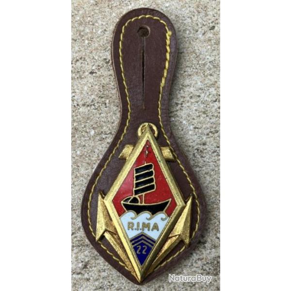 22� R�giment d'Infanterie de Marine, �mail, grande voile, �pingle