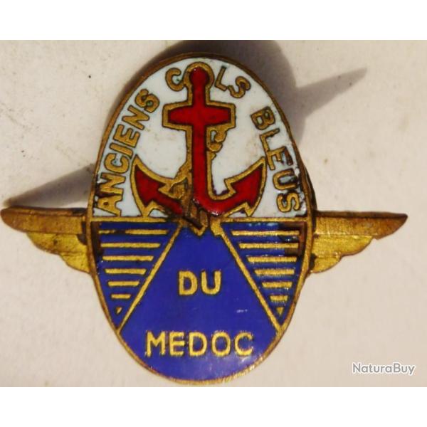 Insigne Anciens COLS BLEUS du MEDOC Marine Militaire WW2 Marin Matelot �pinglette